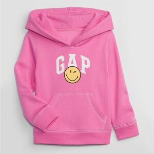 babyGap SmileyWorld® Logo Pink Hoodie